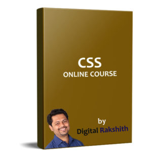 Digital Rakshith - css course online