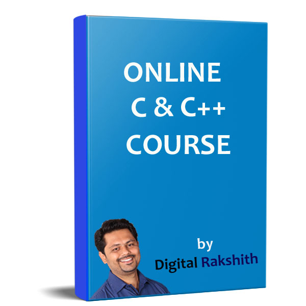 digital rakshith - c language course